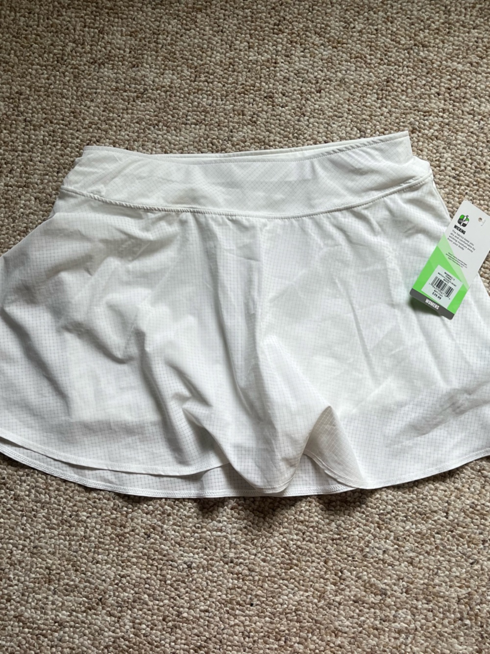Prince White Women's Athletic Skort